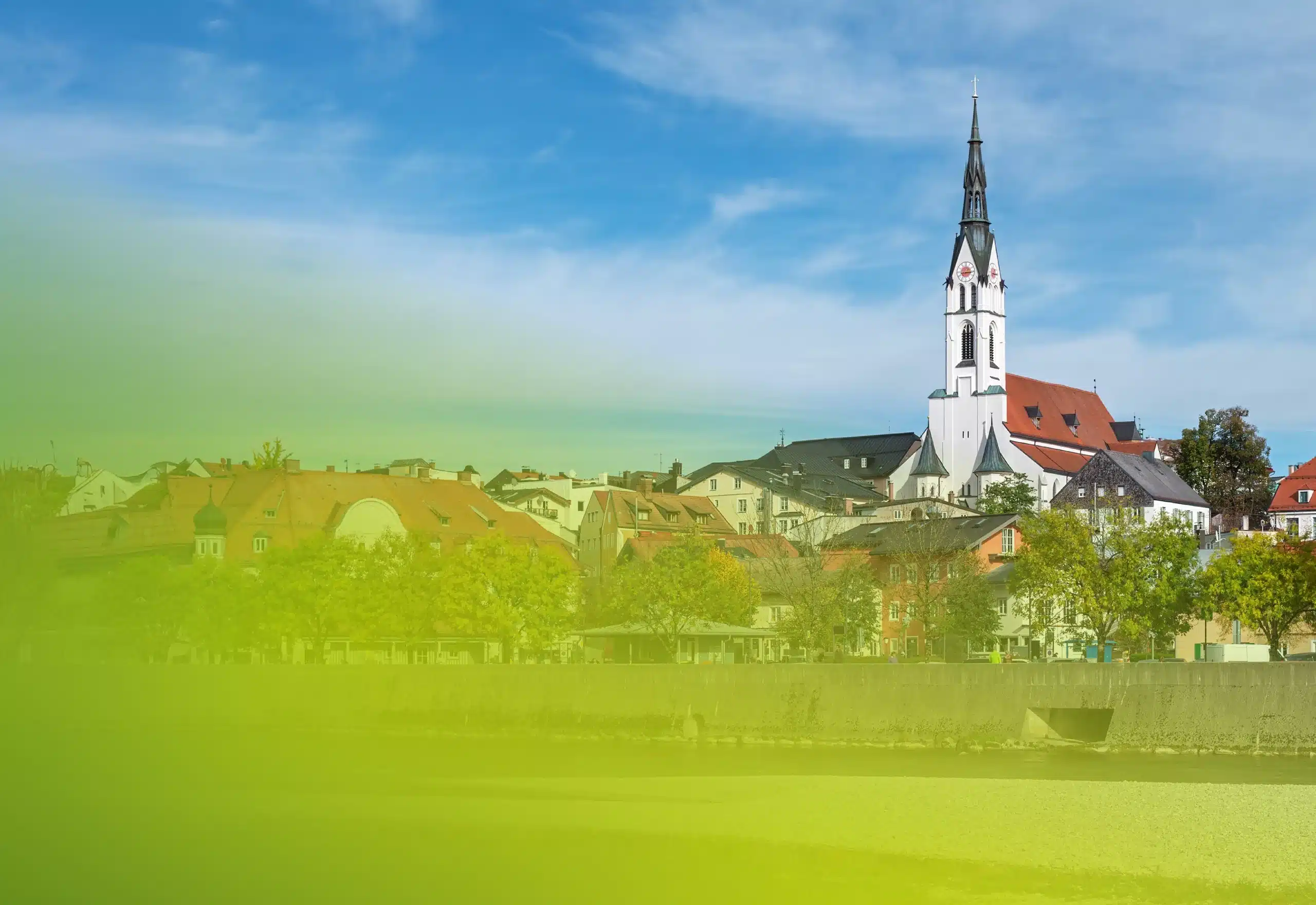 Blick auf Bad Tölz-Wolfratshausen